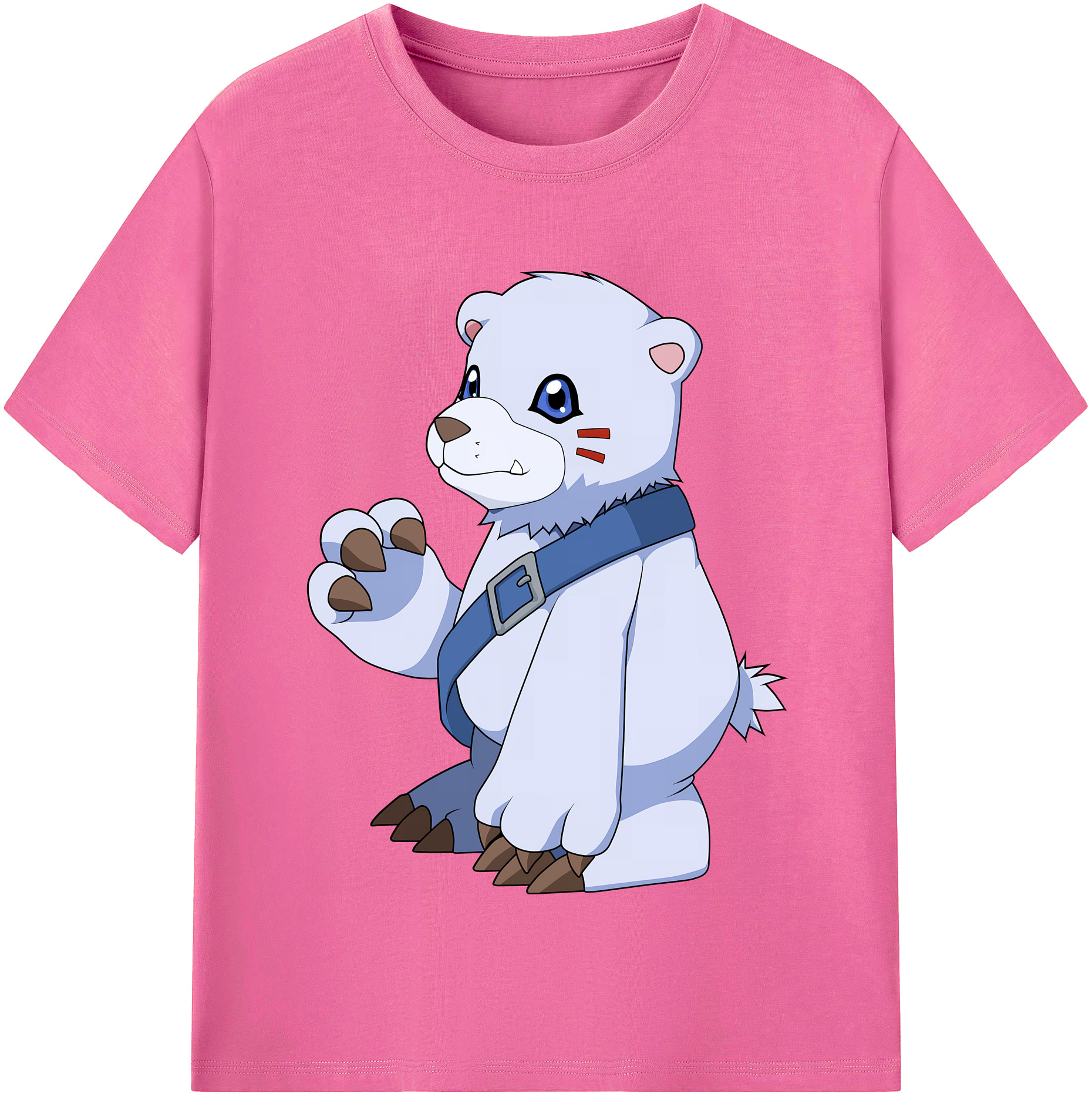 （画像用） Digimon デジタルモンスター/デジモン レディースカジュアルプリントTシャツ（綿100％）